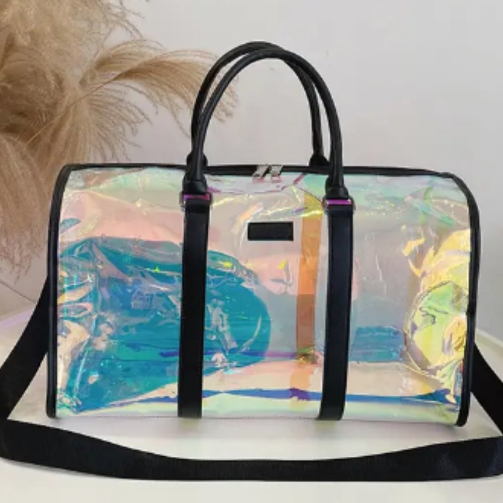 Iridescent Duffle Traveling/Weekend Bag